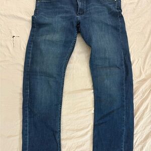 Calvin Klein Jeans Women's Straight Leg Blue